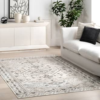 6' x 9' Marley Geometric Bordered Rug secondary image