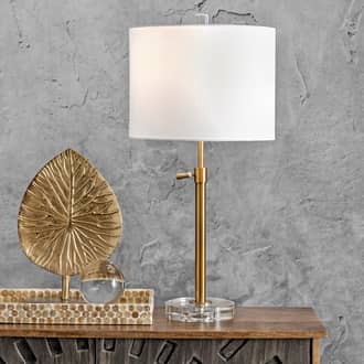 26-inch Crystal Industrial Staff Table Lamp secondary image