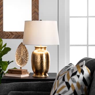 24-inch Madison Hammered Iron Table Lamp secondary image