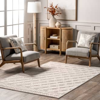 Evalina Moroccan Trellis Rug secondary image