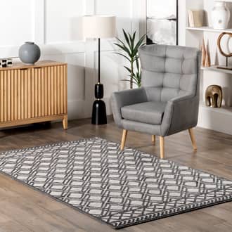 Evalina Moroccan Trellis Rug secondary image