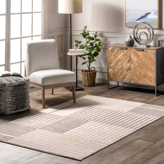 Gretchen Modern Striped Rug secondary image