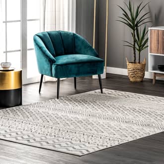 Geometric Stripes Rug secondary image