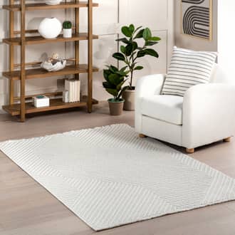 Lizette Wavy Geometric Rug secondary image