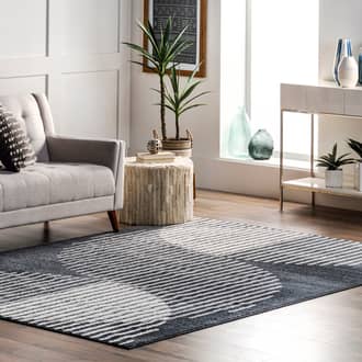 6' 7" x 9' Raelynn Striped Eclipse Rug secondary image