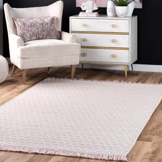 5' x 8' Hive Fringed Rug secondary image