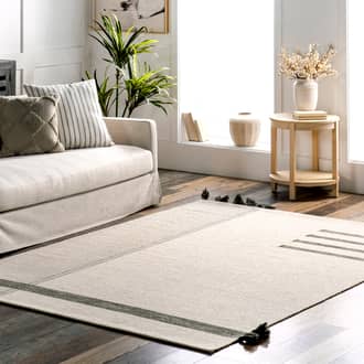 Adalynn Contemporary Stripe Rug secondary image