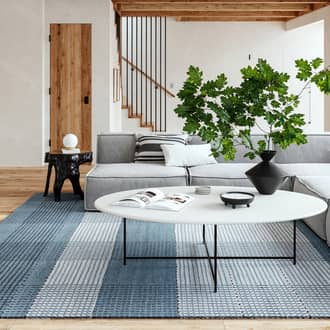 8' x 10' Oregon Plaid Wool Rug secondary image
