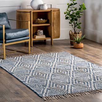 Dior Cotton-Blend Trellis Rug secondary image