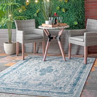 Vintage Medallion Indoor/Outdoor Rug secondary image