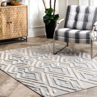 Raised Theta Trellis Rug secondary image