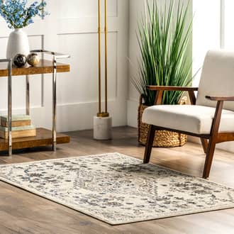 Rugs USA Gray Chroma Carmen Floral Bordered rug - Southwestern Rectangle 9