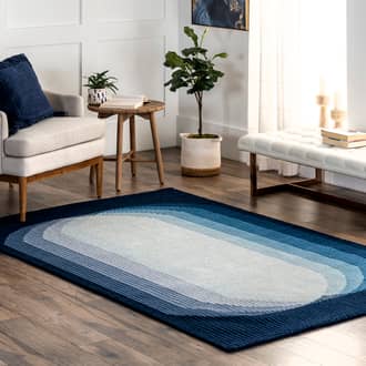 Aziza Wool Striped Rug secondary image