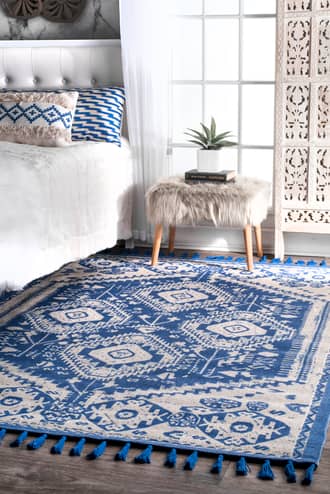 Cotton Tasseled Rug secondary image
