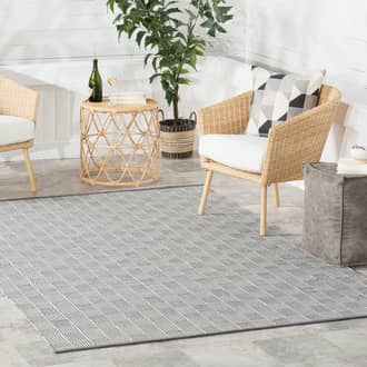 Squares Handwoven Indoor/Outdoor Rug secondary image