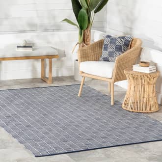 Squares Handwoven Indoor/Outdoor Rug secondary image