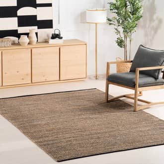 4' x 6' Gravel Handwoven Jute Rug secondary image