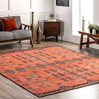 7' 10" x 10' Christine Washable Paneled Rug secondary image