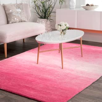 Rugs USA Pink Terrace Ombre rug - Contemporary Rectangle 6 x 9
