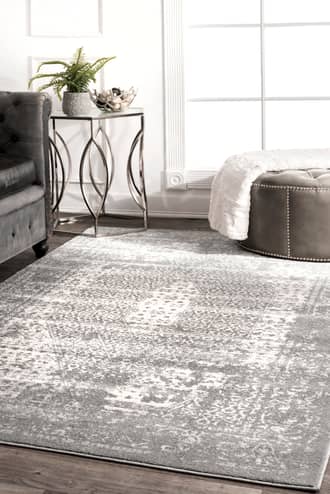 Floral Jewel Medallion Rug secondary image