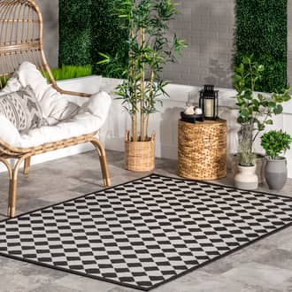 Kristy Classic Checkered Indoor/Outdoor Rug secondary image
