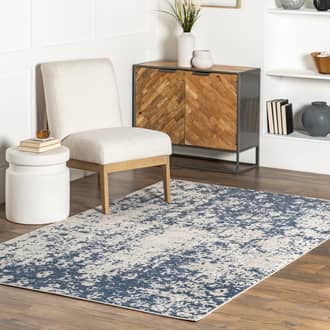 Ruby Distressed Mist Rug secondary image