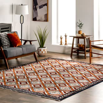 Gabbie Bordered Trellis Rug secondary image