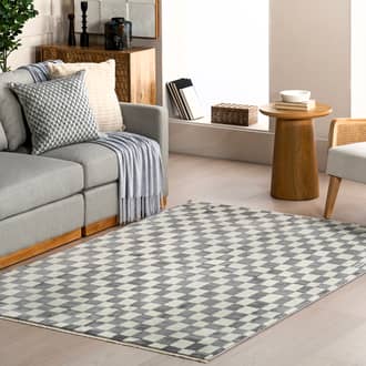 Rasali Checkered Box Rug secondary image