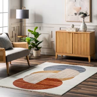 Isa Modern Circles Rug secondary image