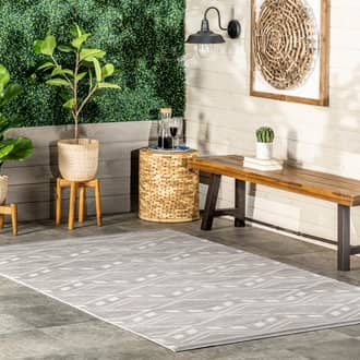 Natalia Chevrons Washable Indoor/Outdoor Rug secondary image