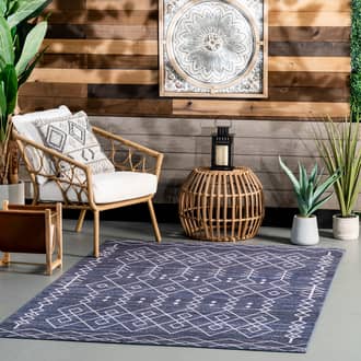 Chelsea Trellis Washable Indoor/Outdoor Rug secondary image