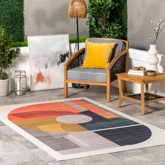 Jaycee Artform Washable Indoor/Outdoor Rug secondary image