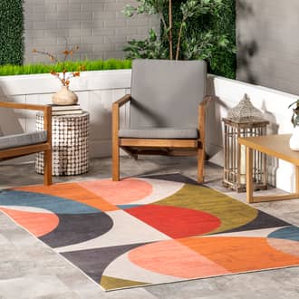 Hanna Halfmoon Washable Indoor/Outdoor Rug secondary image