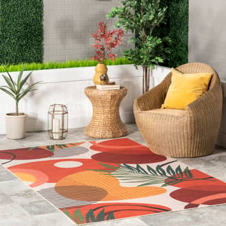 Zaria Tropics Washable Indoor/Outdoor Rug secondary image