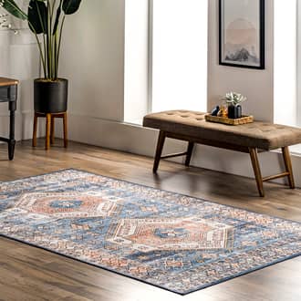 Ria Geometric Washable Rug secondary image