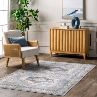 Ria Geometric Washable Rug secondary image