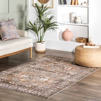 Ria Geometric Washable Rug secondary image