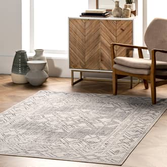 9' x 12' Medallion Washable Rug secondary image