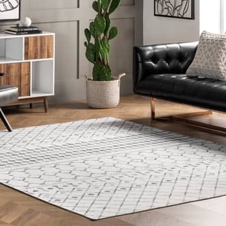 Moroccan Trellis Washable Rug secondary image