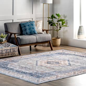 4' x 6' Natasha Medallion Washable Rug secondary image