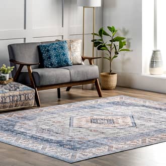 Natasha Medallion Washable Rug secondary image