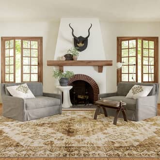 Jessamine Washable Geometric Rug secondary image