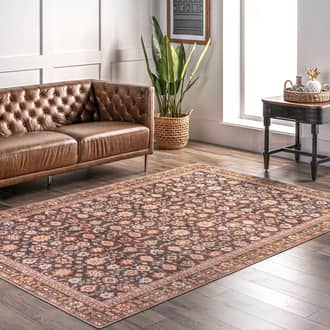 Claire Washable Floral Rug secondary image