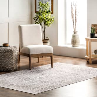 3' x 5' Kehlani Distressed Diamond Rug secondary image