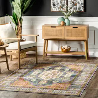 Florence Washable Vintage Medallion Rug secondary image