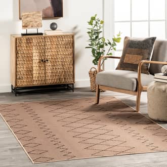 Alexandra Easy-Jute Washable Zig Zag Rug secondary image