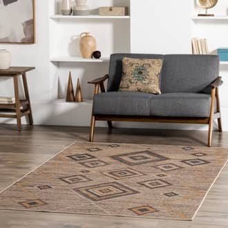 9' x 12' Leva Easy-Jute Washable Retro Rug secondary image