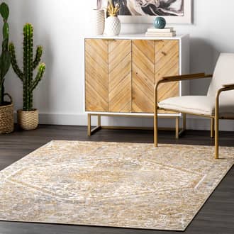 5' x 8' Inlay Medallion Rug secondary image