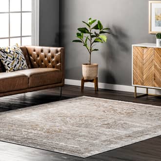 Athena Faded Medallion Rug secondary image