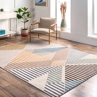 4' 3" x 6' 3" Karlie Diamond Collage Rug secondary image